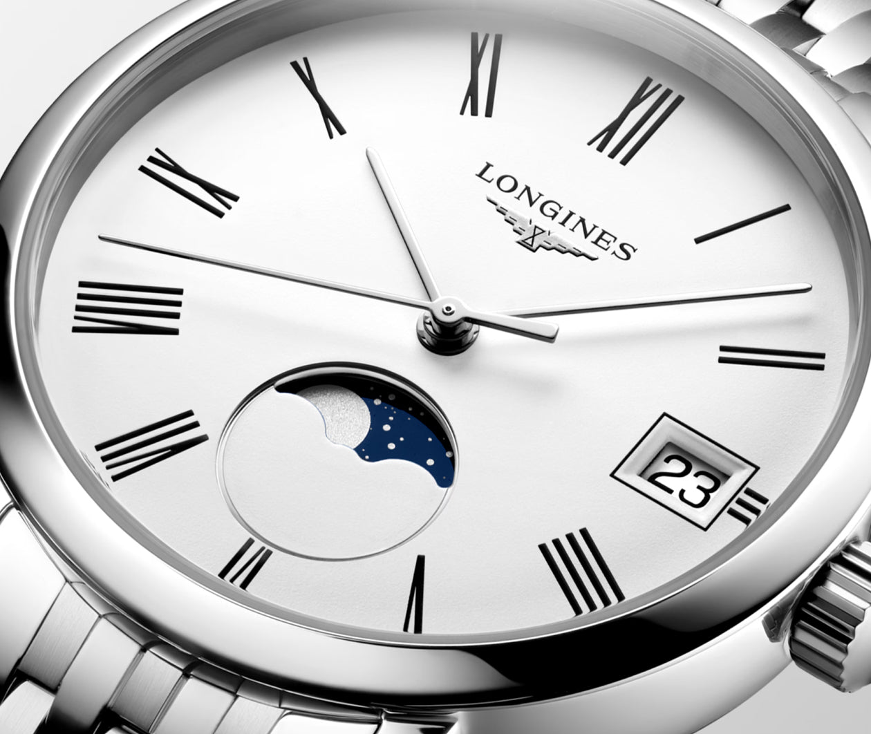 The Longines Elegant Collection Moonphase
